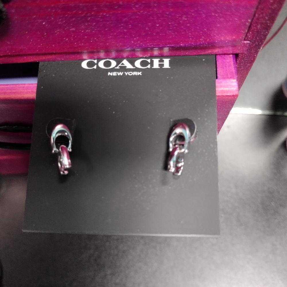 BNWT COACH EARRINGS